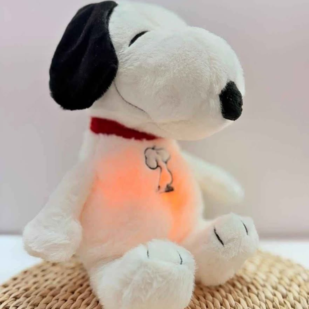 Peluche de snoopy que respira