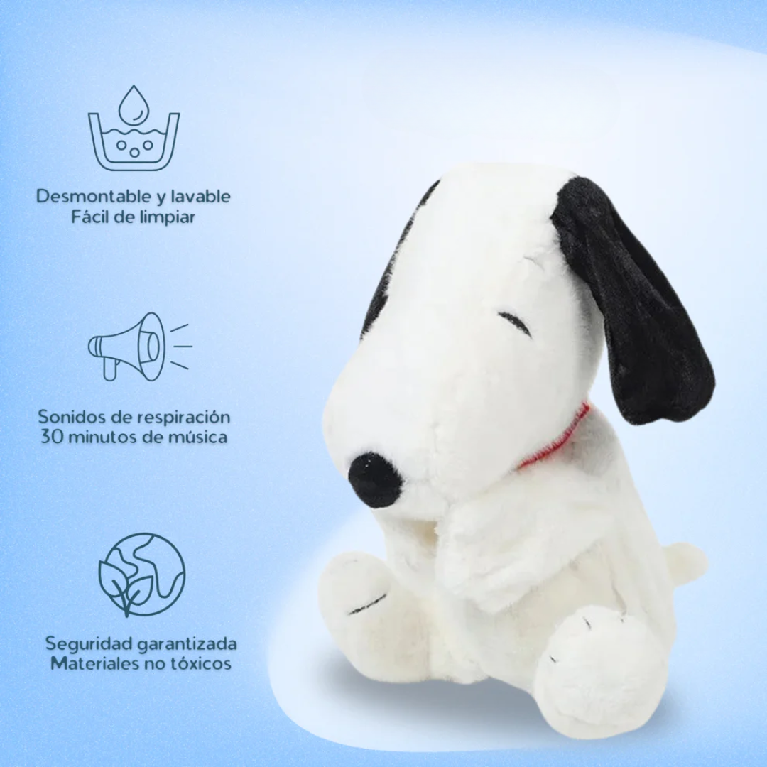 Peluche de snoopy que respira