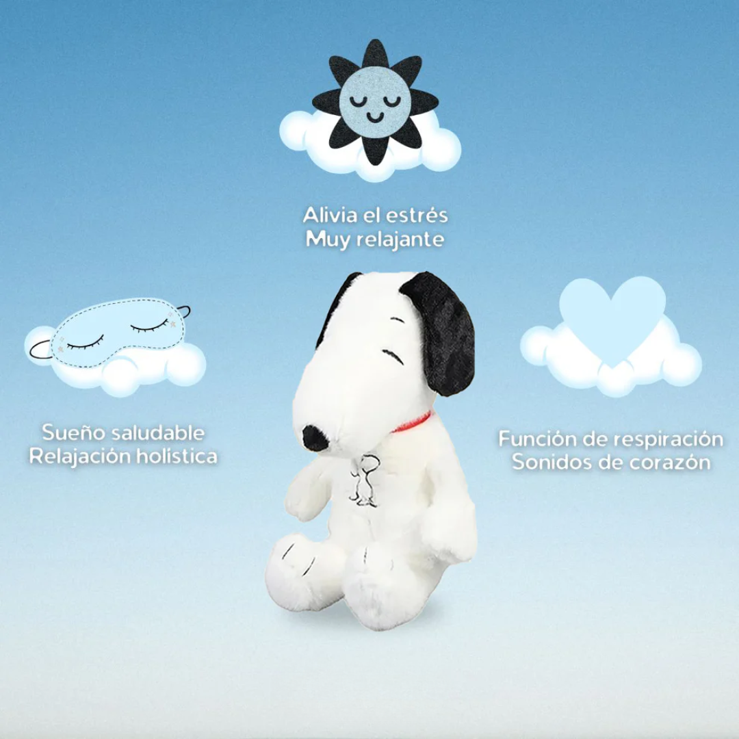 Peluche de snoopy que respira